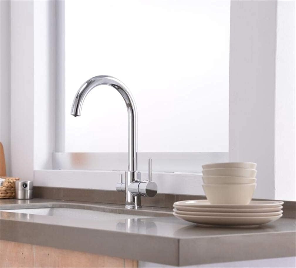 TapFlow™ | 3-in-1 Kitchen Faucet with Arc incl. Water Filter