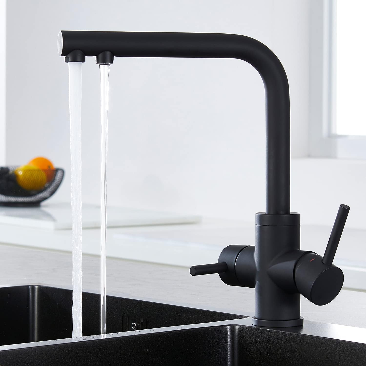 TapFlow™ | 3-in-1 Keukenkraan 90° voor RO Systeem