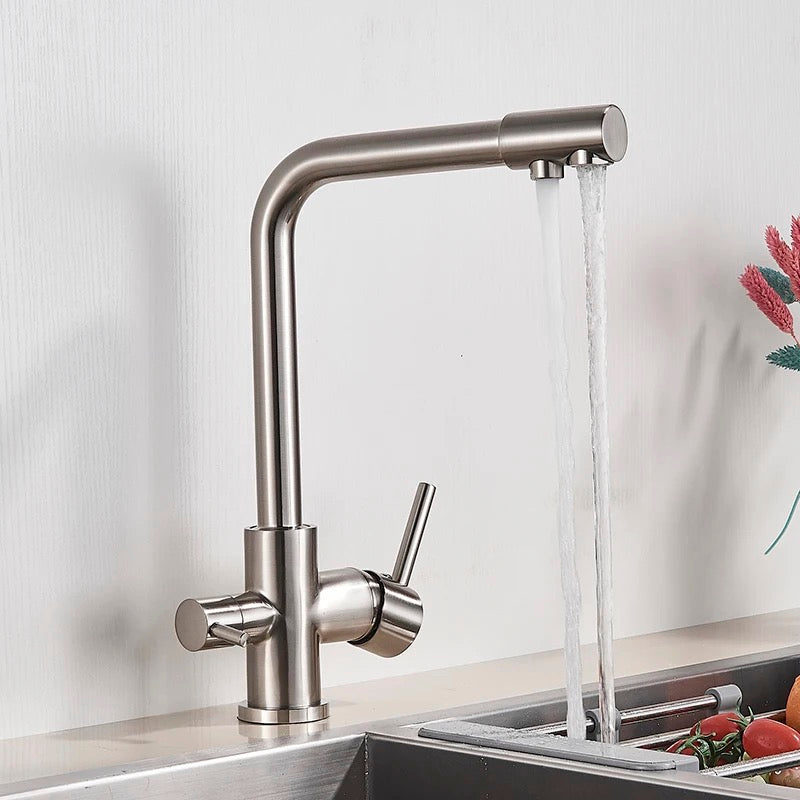 TapFlow™ | 3-in-1 Keukenkraan 90° voor RO Systeem