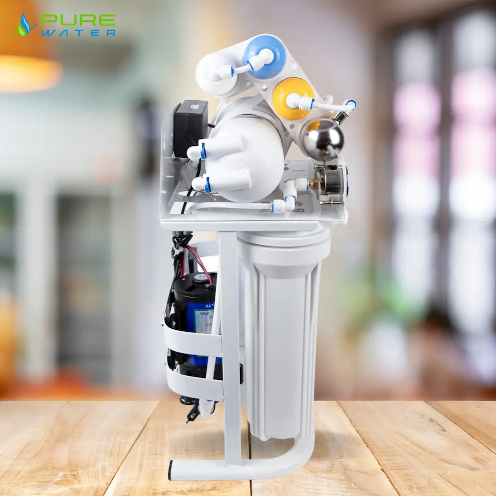 Aqua Purifier 200: 8-Stage RO Water Filter + 1 jaar filters + Kraan