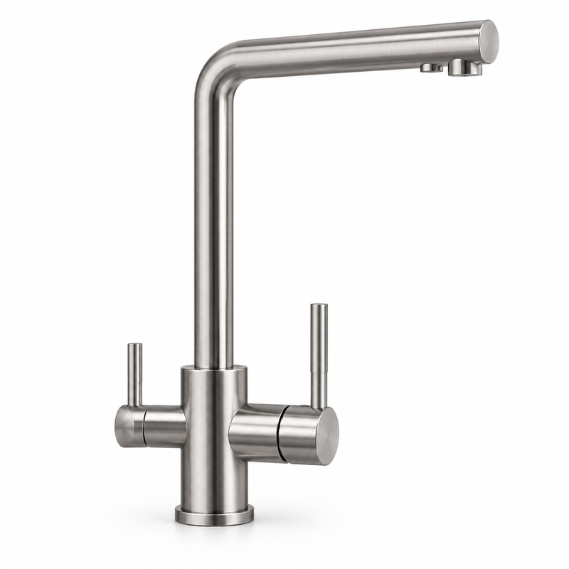 TapFlow™ | Grifo de cocina 3 en 1 90° con filtro de agua