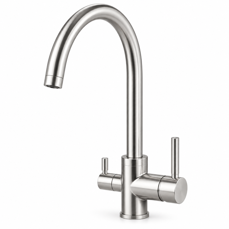 TapFlow™ | Grifo de cocina 3 en 1 con arco incluido filtro de agua
