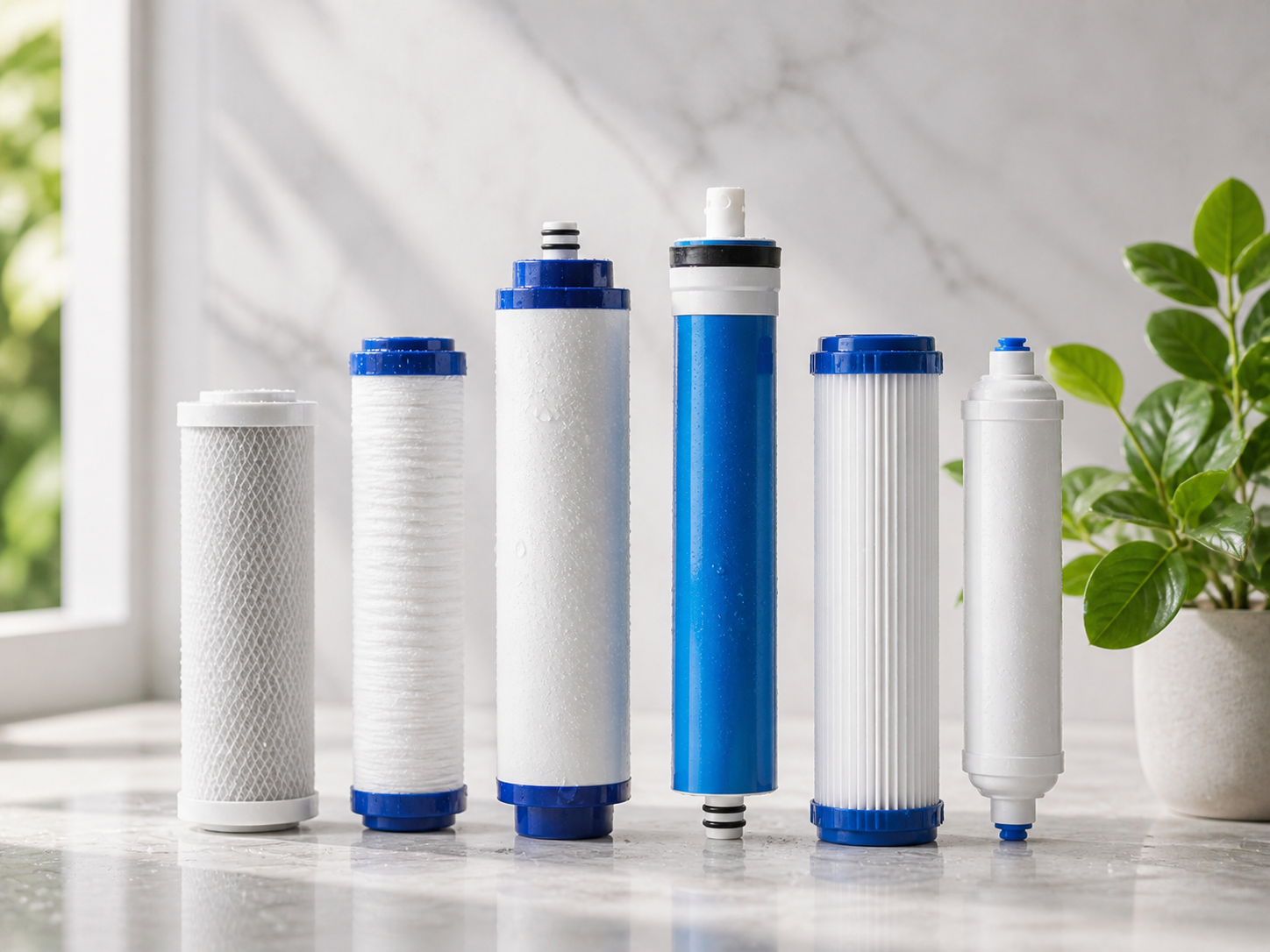 Waterfiltercollectie