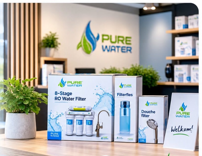 Pure Water-producten klaar om op afspraak af te halen in Zoetermeer